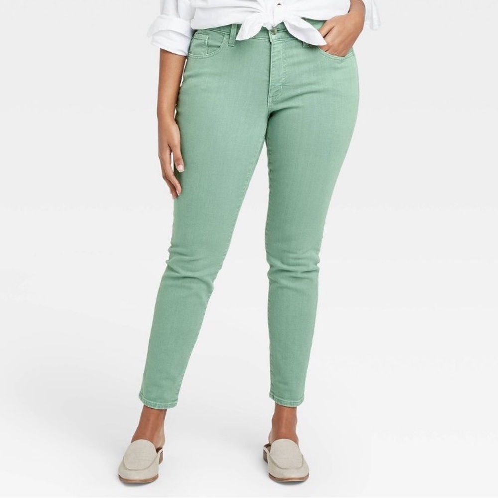 Mid Rise Skinny Jeans